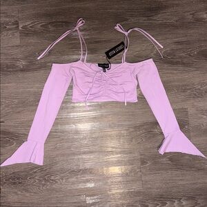 Current Mood Fairy top in Lavender